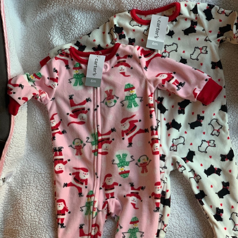 Baby Girl Sleepers **NWT**